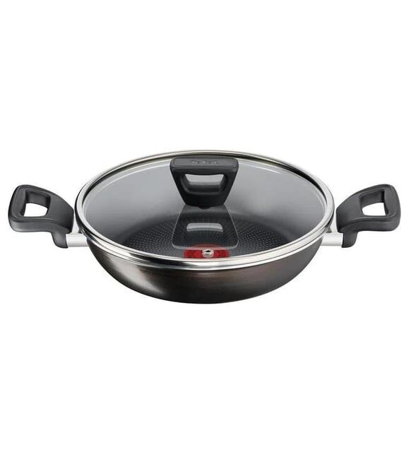 Tefal Titanyum 2X XL Difüzyon Tabanlı 24 cm Kapaklı Sahan